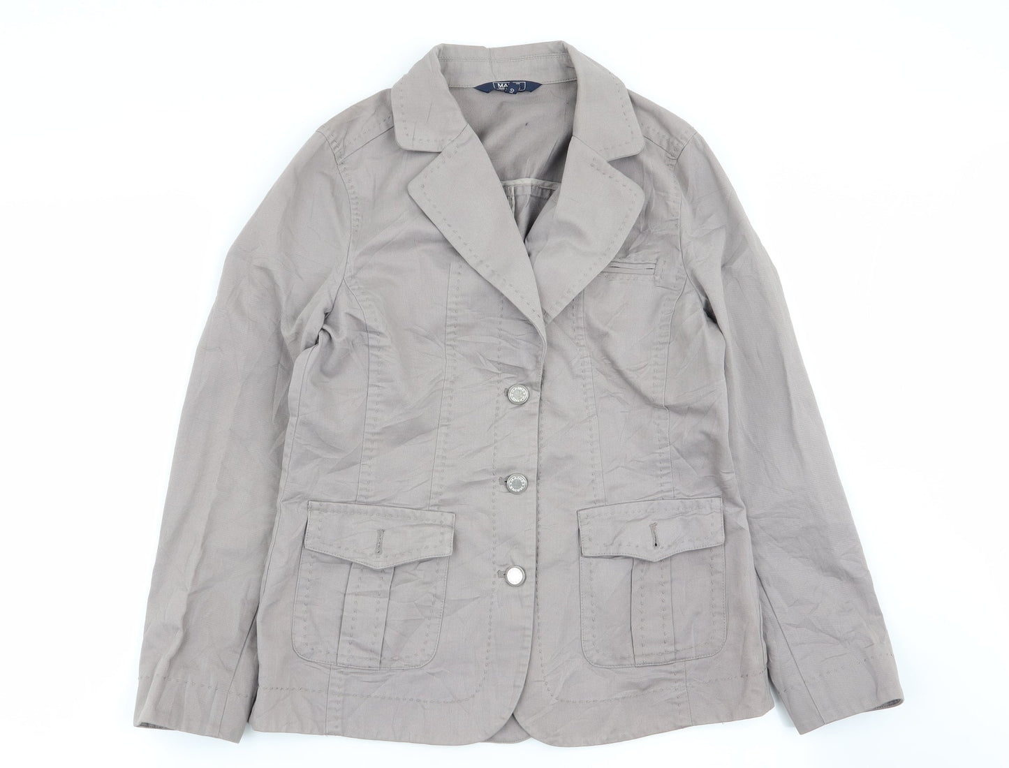 Maine Womens Purple   Jacket Blazer Size 10