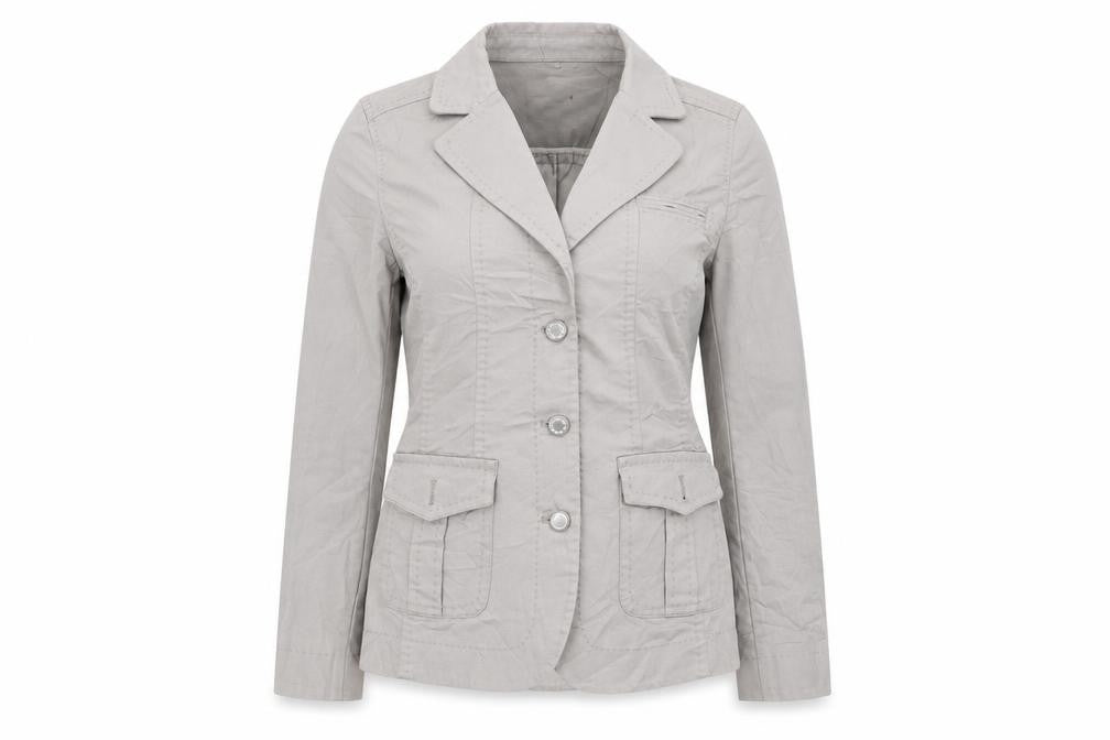 Maine New England Womens Purple Jacket Blazer Size 10