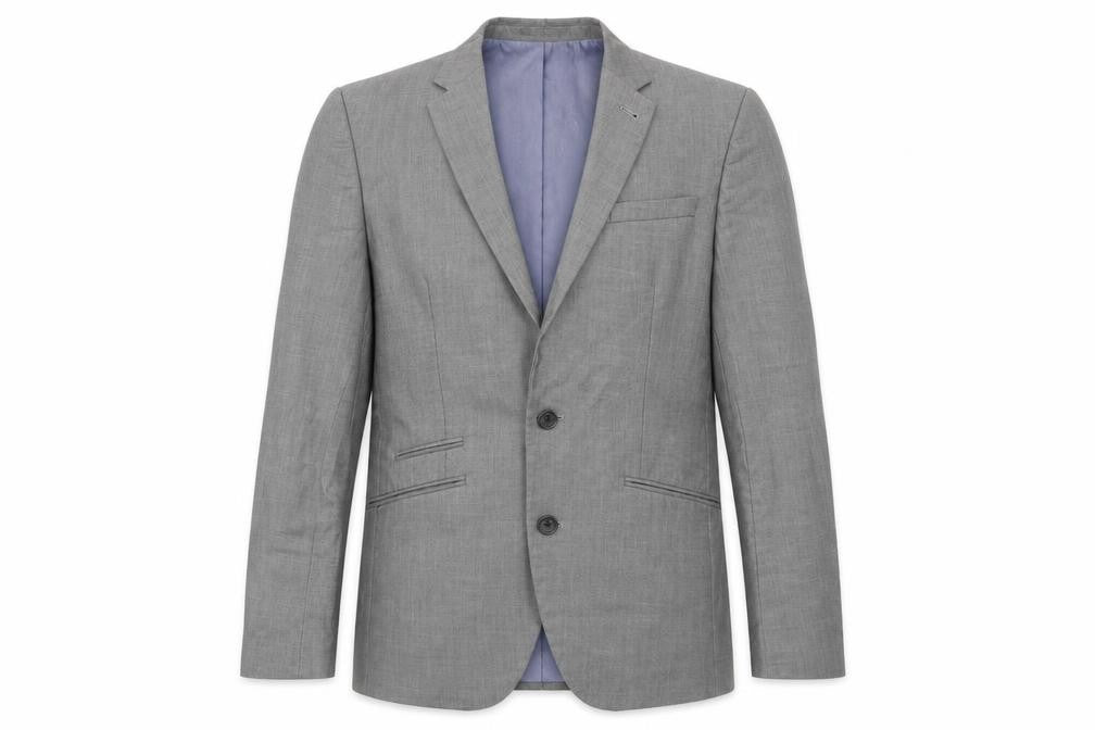 Cedarwood State Mens Grey Jacket Blazer Size 38