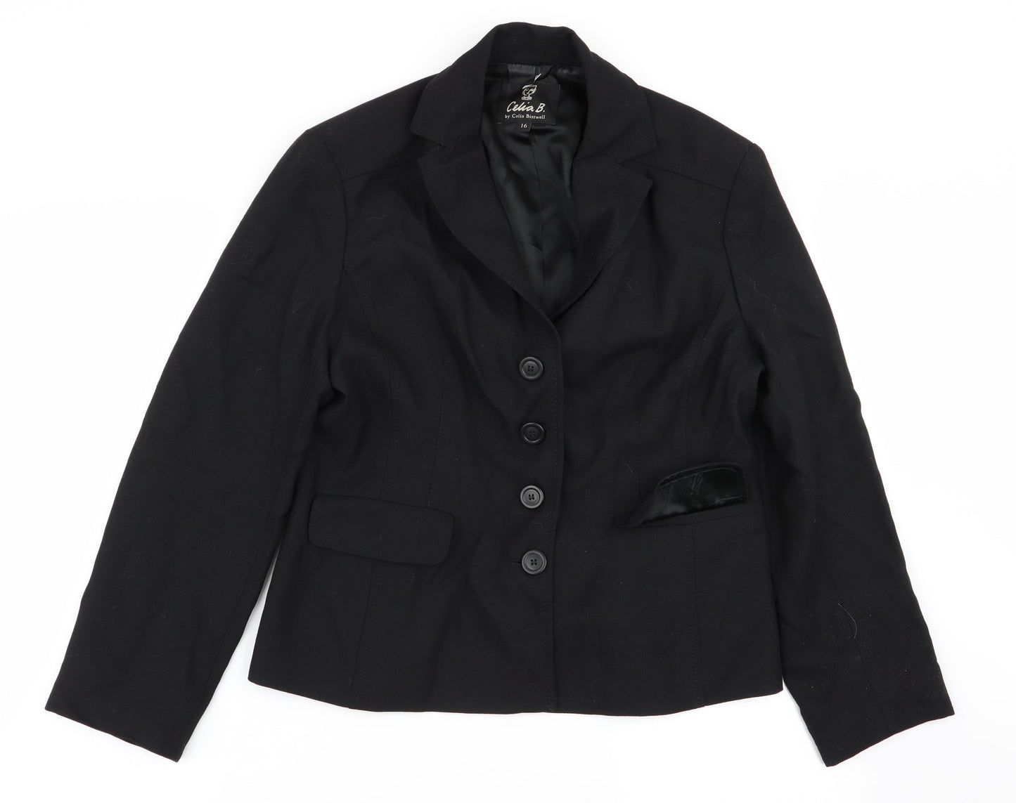 celia b Womens Black   Jacket Blazer Size 16