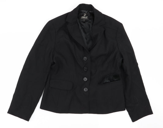 celia b Womens Black   Jacket Blazer Size 16