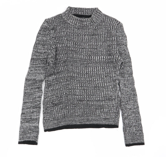 Topshop Womens Grey   Pullover Jumper Size S
