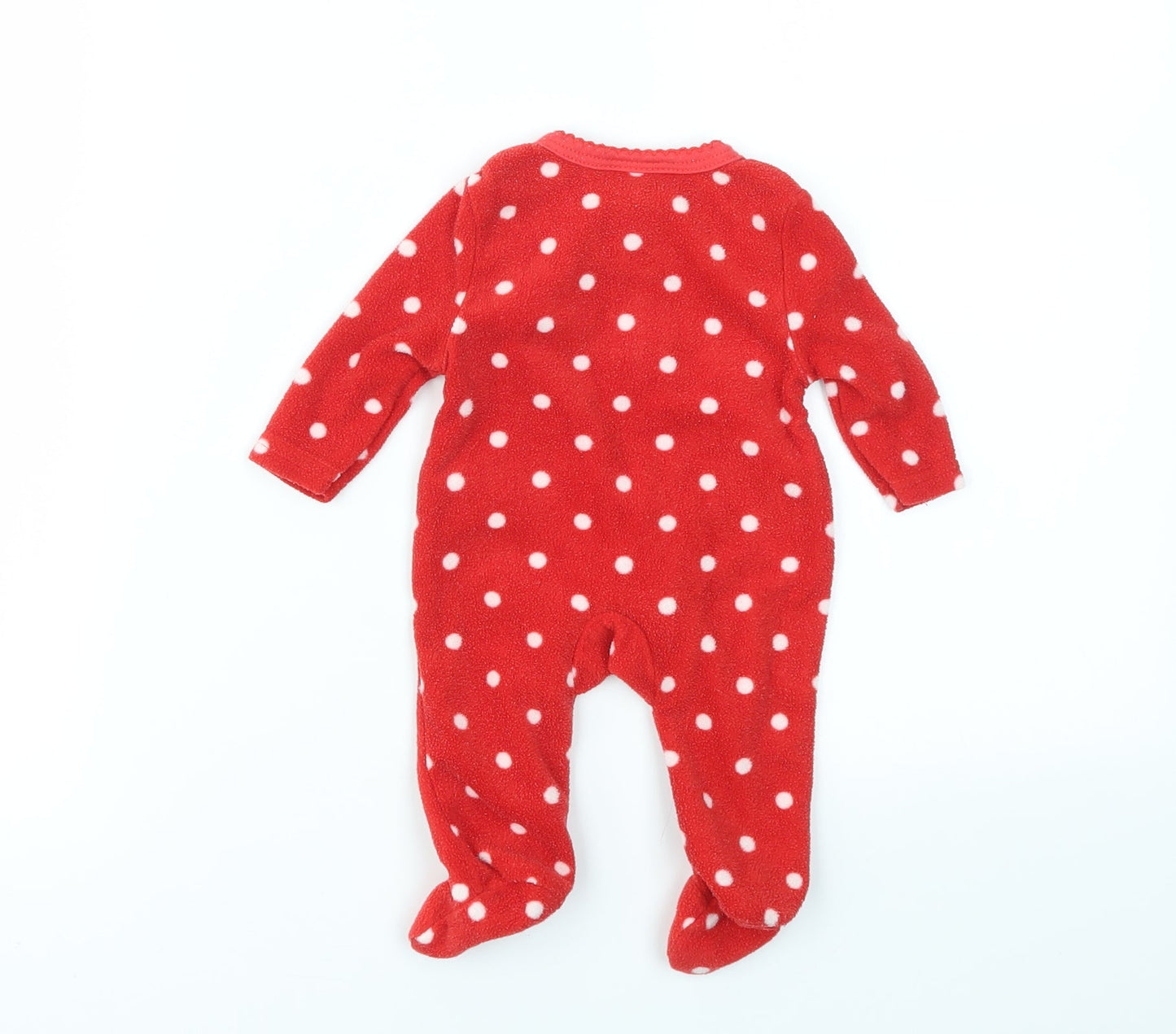 SO CUTE Boys Red Geometric  Cami Bodysuit Size 3-6 Months