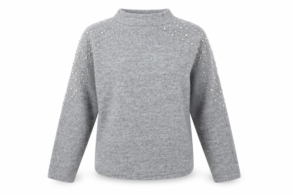 New Look Womens Grey   Pullover Jumper Size M