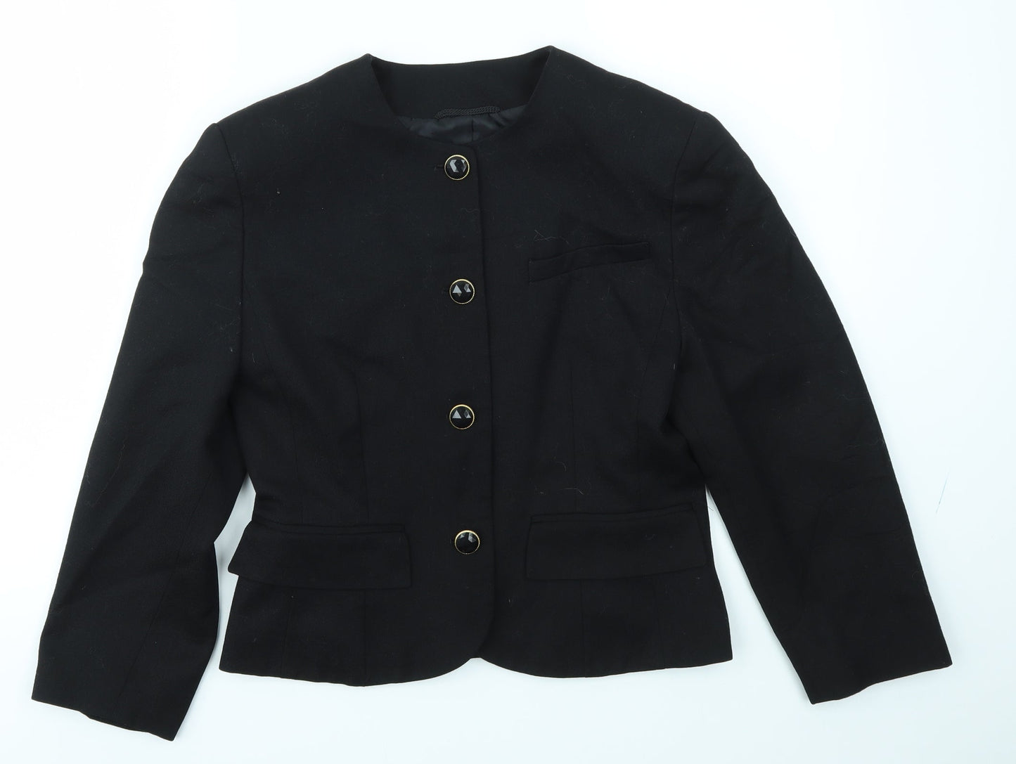 TONI Womens Black   Jacket Blazer Size 38