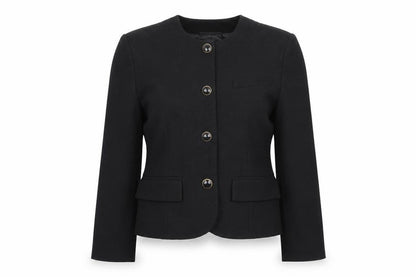 TONI Womens Black   Jacket Blazer Size 38