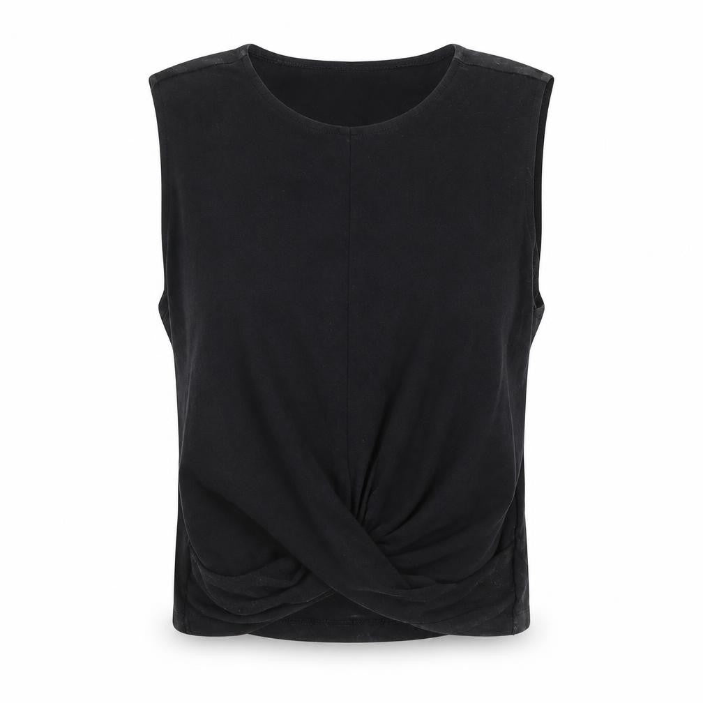 H&M Womens Black   Cropped Tank Size S