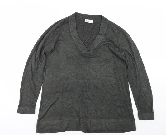 BHS Womens Grey   Pullover Jumper Size 14