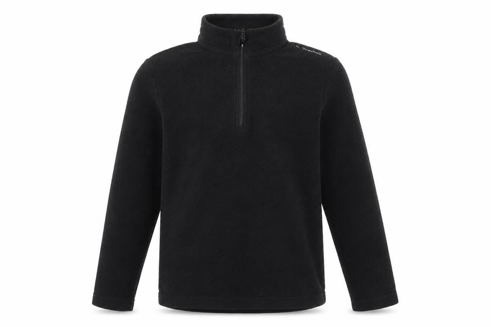 Quenchua Boys Black   Pullover Sweatshirt Size 8 Years