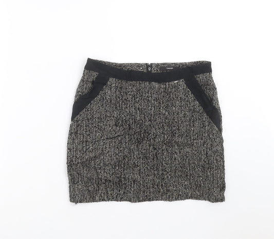 George Womens Black   Mini Skirt Size 8