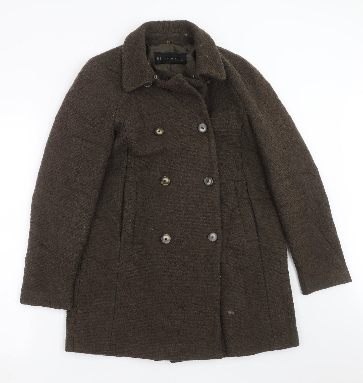 Zara Womens Green   Jacket Coat Size M