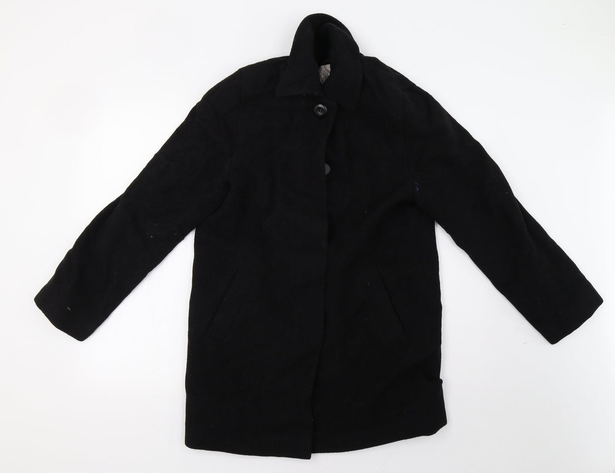 yazz Womens Black   Jacket Coat Size 10