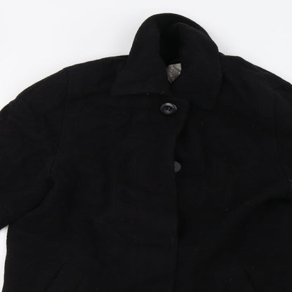 yazz Womens Black   Jacket Coat Size 10