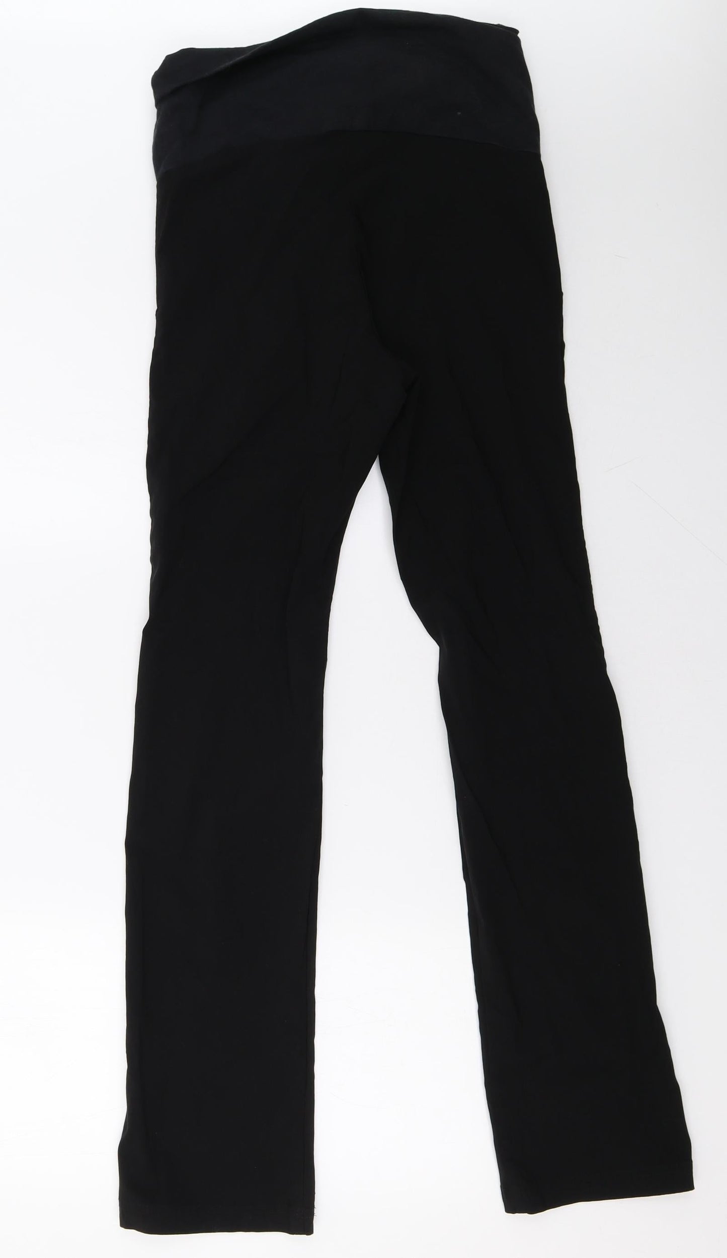 patch Womens Black   Trousers  Size XS L30 in