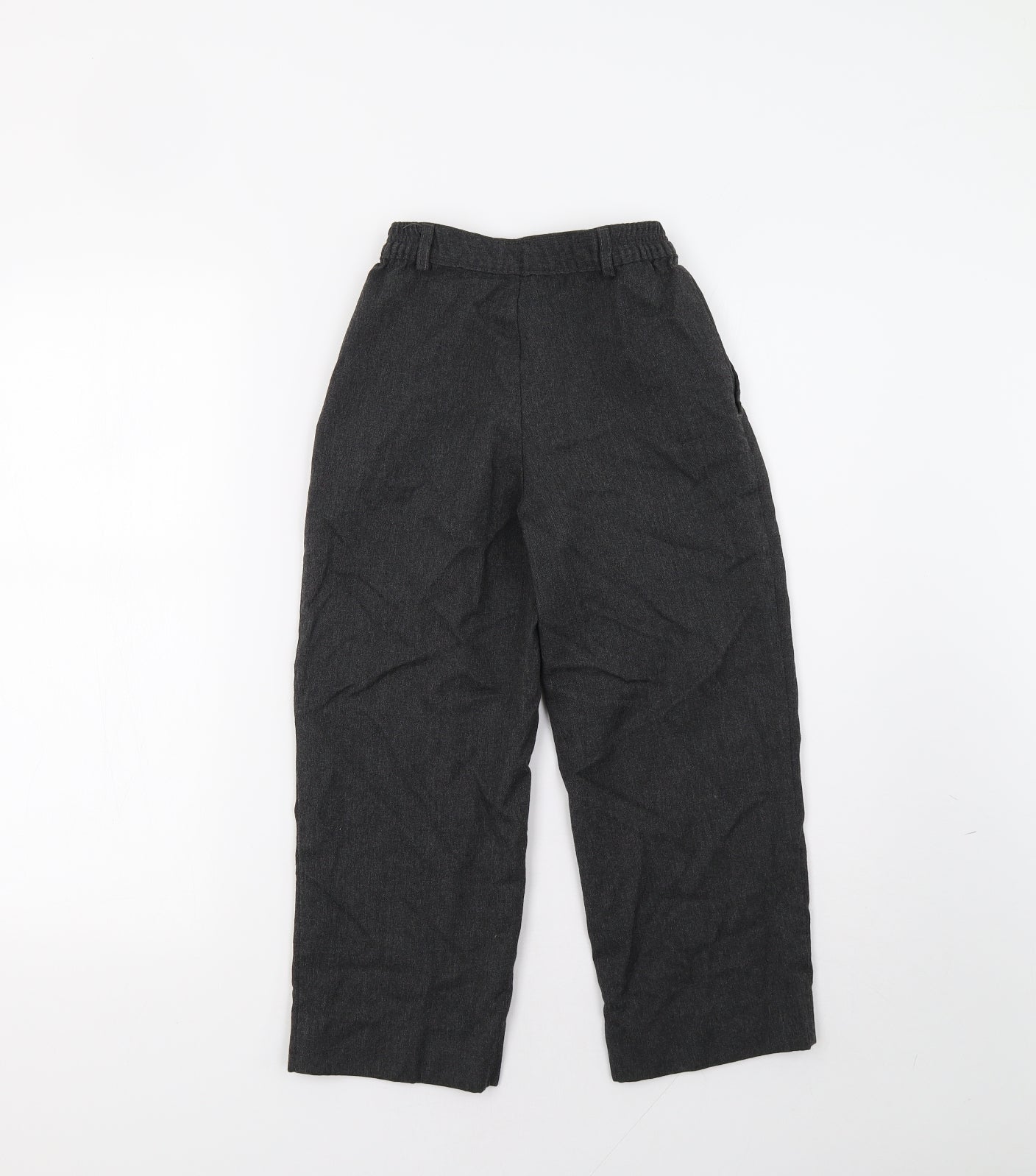 Marks and Spencer Boys Grey    Trousers Size 9 Months - school wear