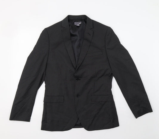 H&M Mens Silver   Jacket Blazer Size 38