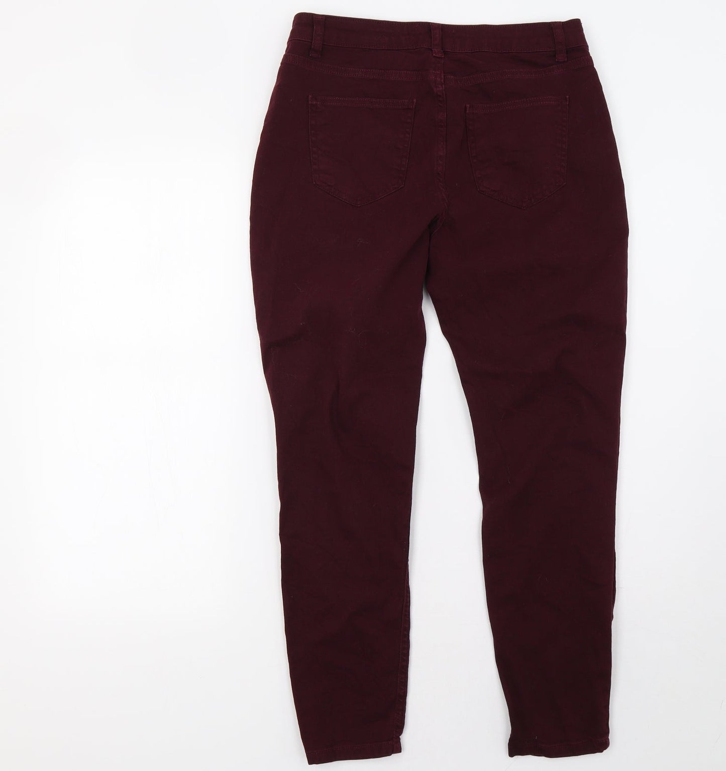 newlook Womens Purple  Denim Skinny Jeans Size 10 L28 in