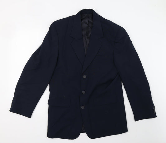 Preworn Mens Blue   Jacket Blazer Size 38