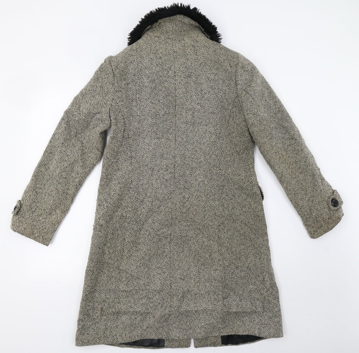 Dorothy Perkins Womens Beige    Coat Size 10