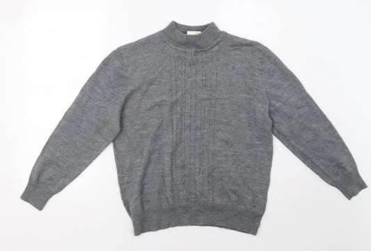 eastext Womens Grey   Pullover Sweatshirt Size 16