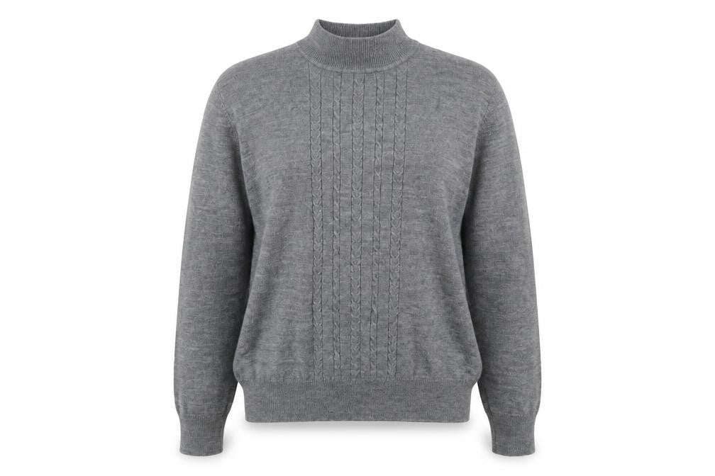 eastext Womens Grey   Pullover Sweatshirt Size 16