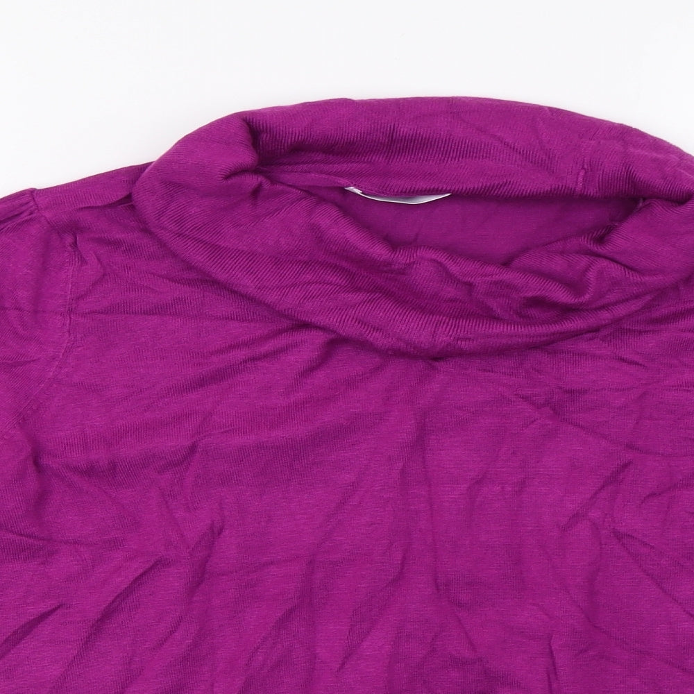 Marks and Spencer Womens Purple   Pullover Sweatshirt Size 18