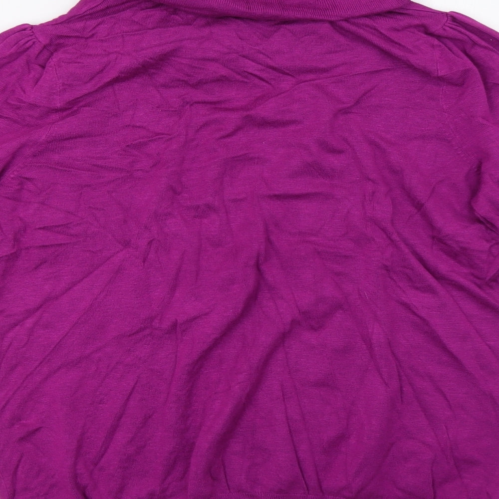 Marks and Spencer Womens Purple   Pullover Sweatshirt Size 18