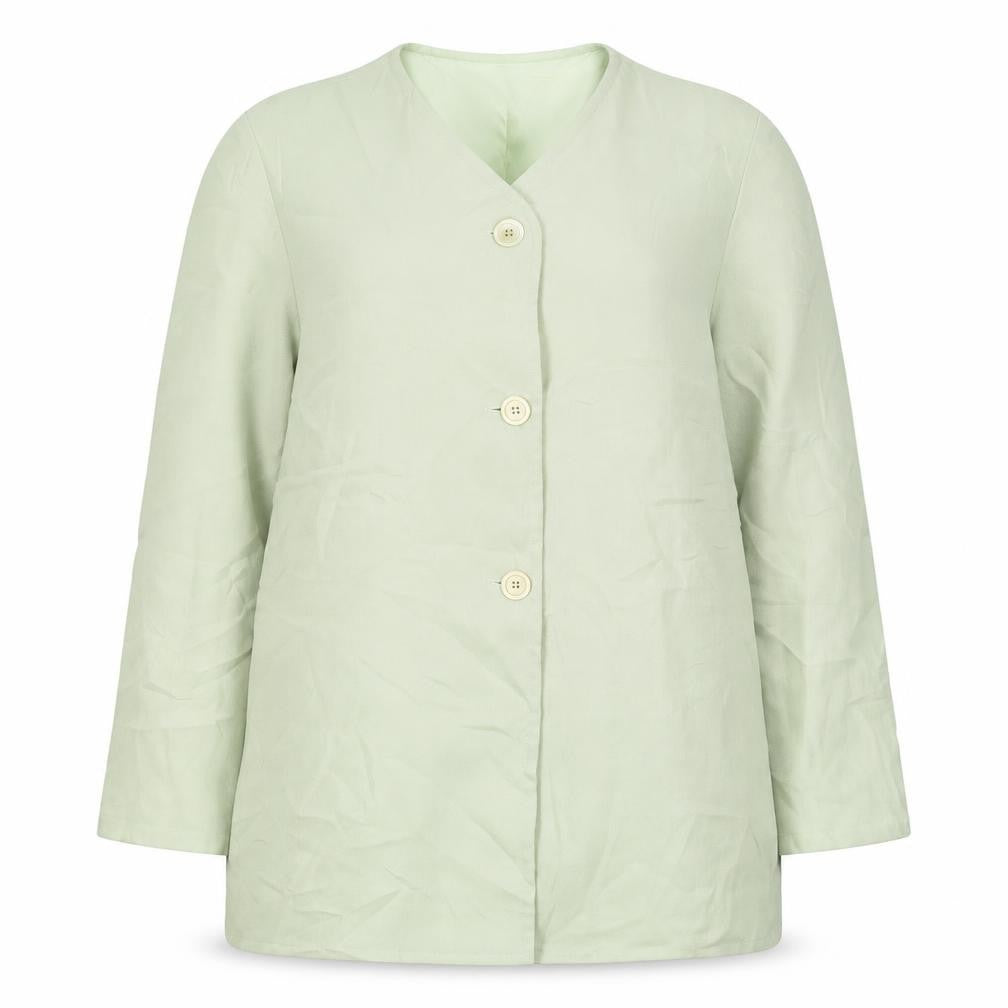 Compliments Womens Green   Jacket Blazer Size 14