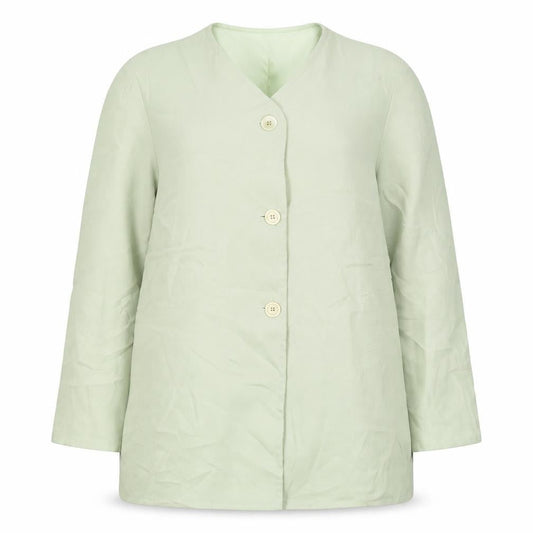 Compliments Womens Green   Jacket Blazer Size 14