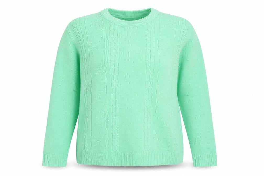 ME Womens Green  Knit Pullover Jumper Size M