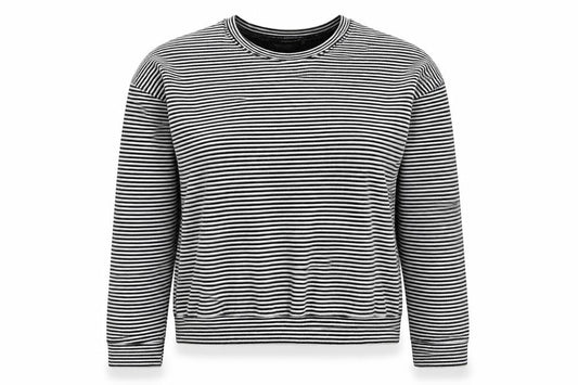 New Look Womens Multicoloured Striped  Pullover Sweatshirt Size 10