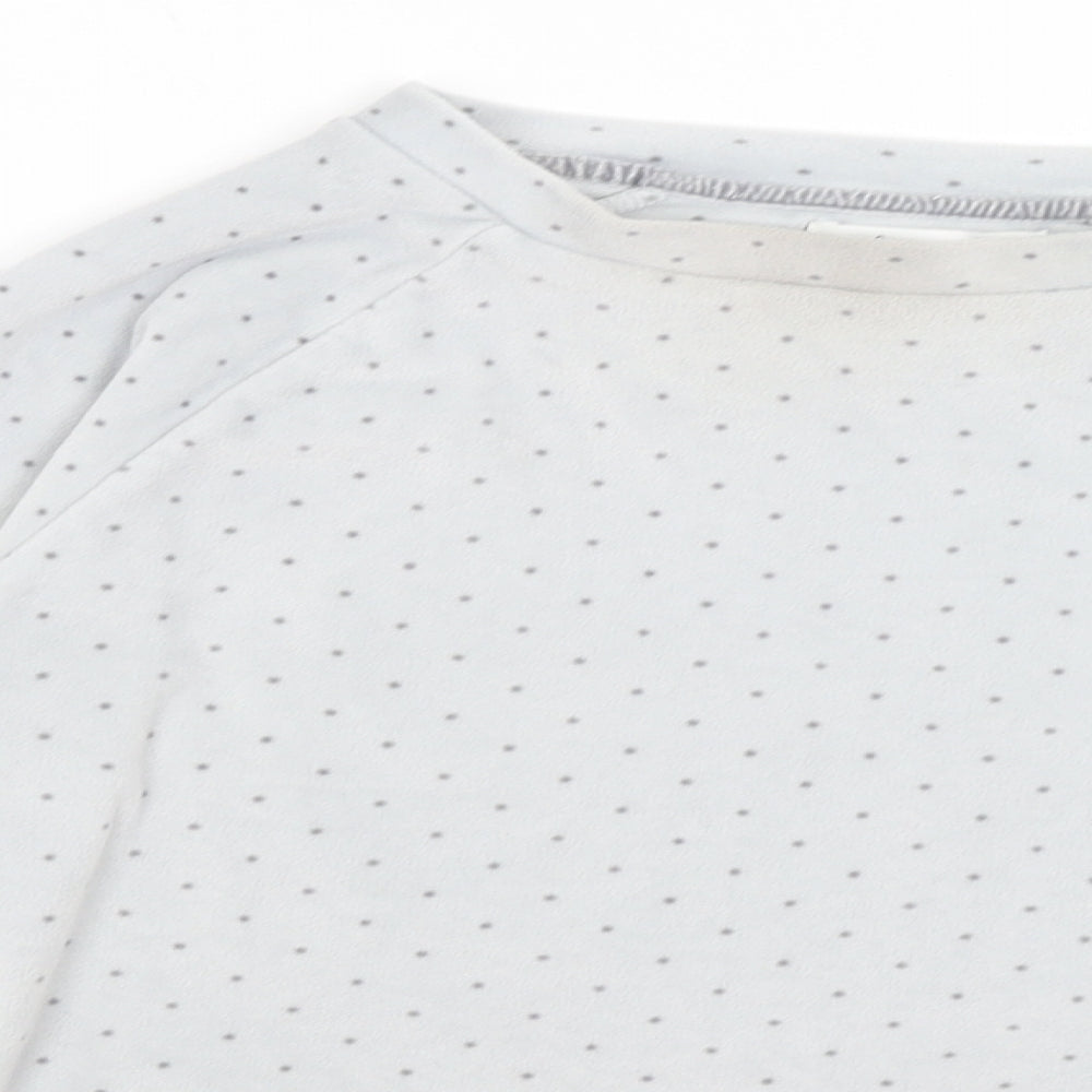 Love to Lounge Womens Grey Polka Dot  Top Pyjama Set Size XS