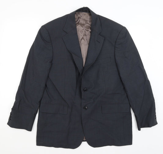 M&S Mens Grey   Jacket Blazer Size L
