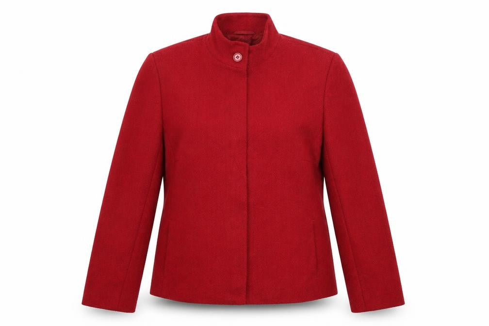 Marks & Spencer Womens Red   Jacket Blazer Size 12