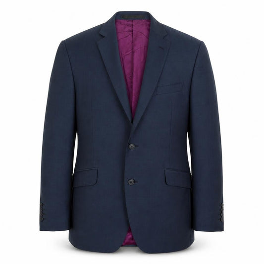 Impressions Mens Blue   Jacket Blazer Size L