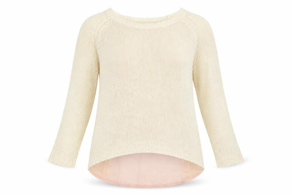 New Look Womens Ivory   Pullover Jumper Size 8