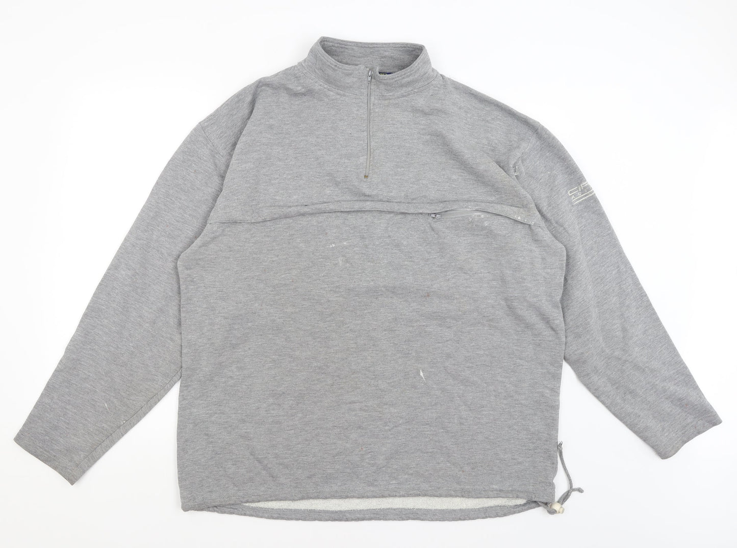 Ciro Active Mens Grey   Pullover Jumper Size XL