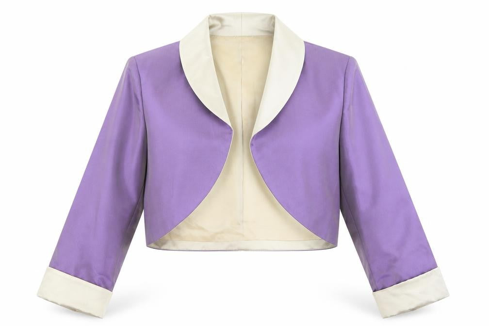 Mireia Womens Purple   Jacket Blazer Size 16