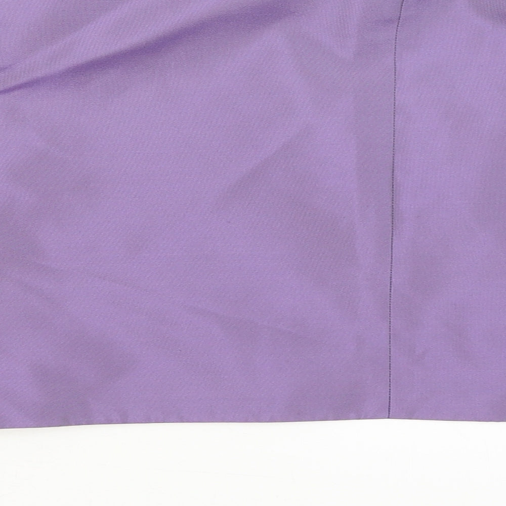 Mireia Womens Purple   Jacket Blazer Size 16