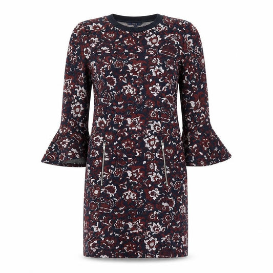 Next Womens Multicoloured Floral  Jumper Dress  Size 6