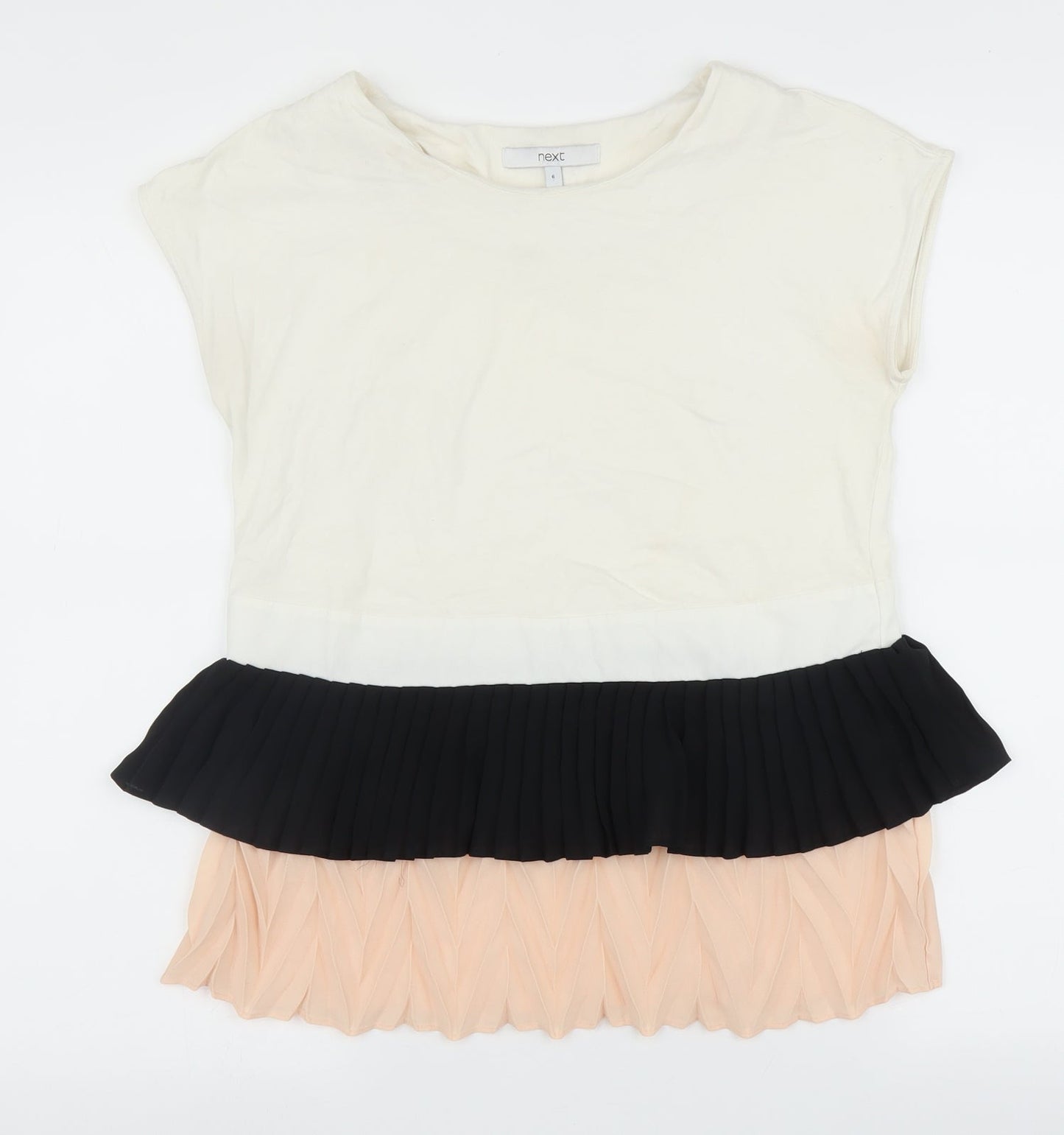 NEXT Womens Multicoloured   Basic T-Shirt Size 6