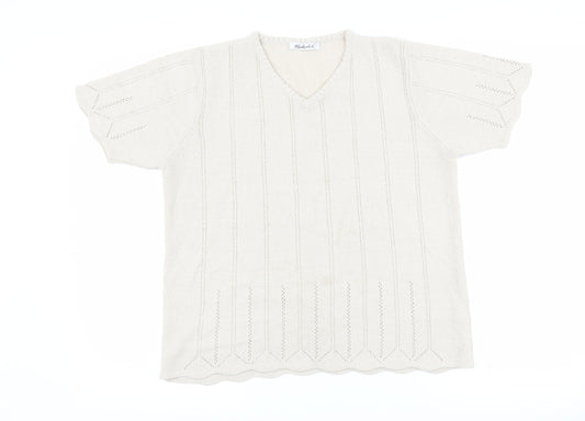 Berkertex Womens Beige   Basic T-Shirt Size 16