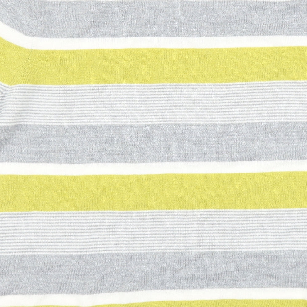 Bonmarché Womens Multicoloured Striped  Pullover Jumper Size 14