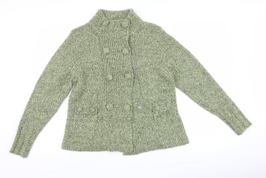 b high Womens Green   Cardigan Jumper Size L