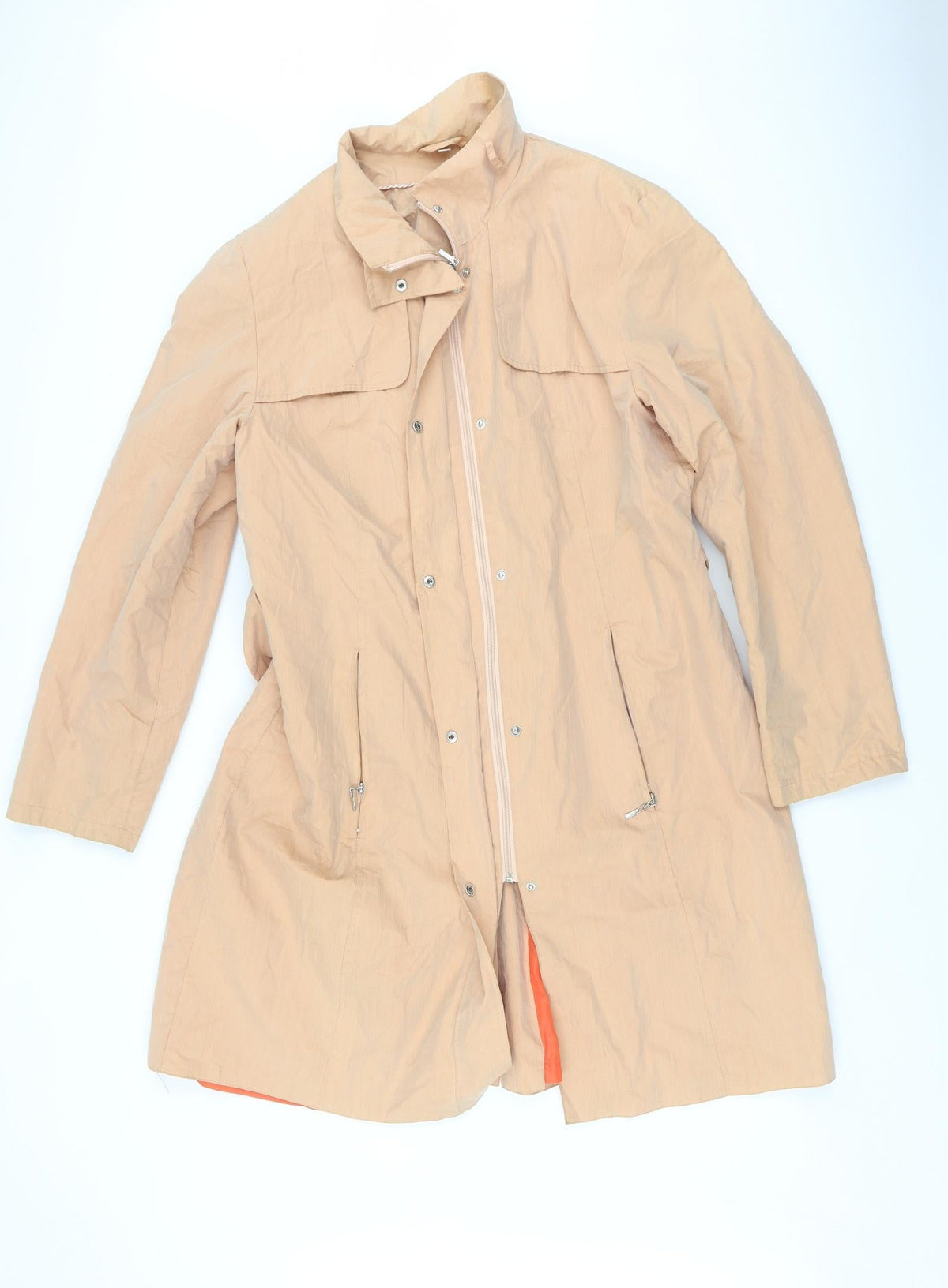 Preworn Womens Pink   Anorak Coat Size 14