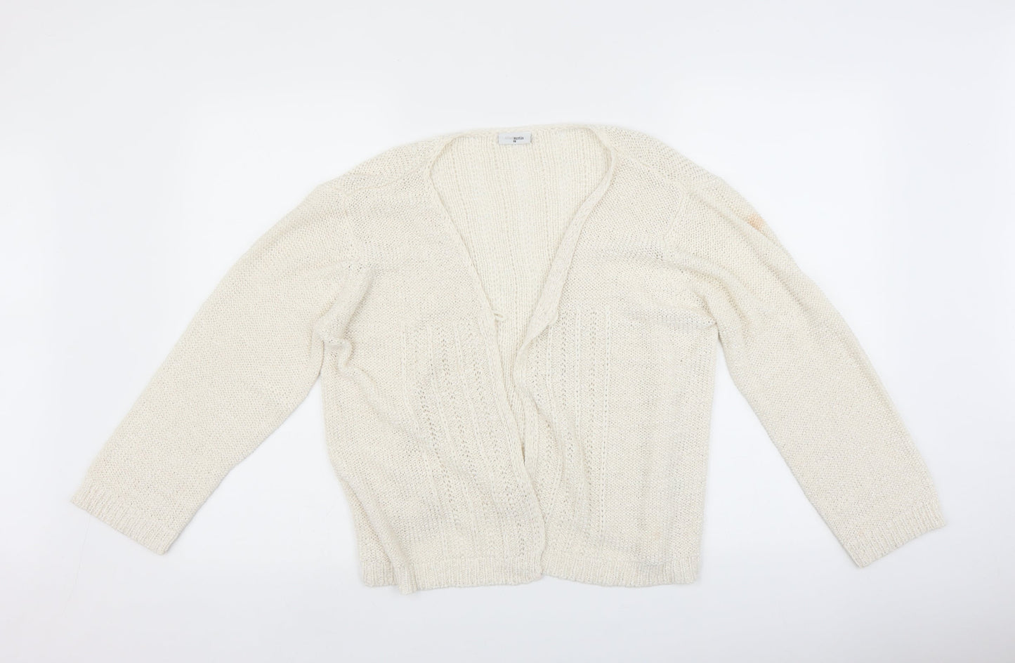 Ethel Austin Womens Ivory   Cardigan Jumper Size 18