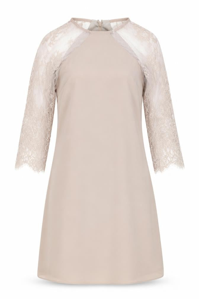 Little Mistress Womens Beige   Mini  Size 8
