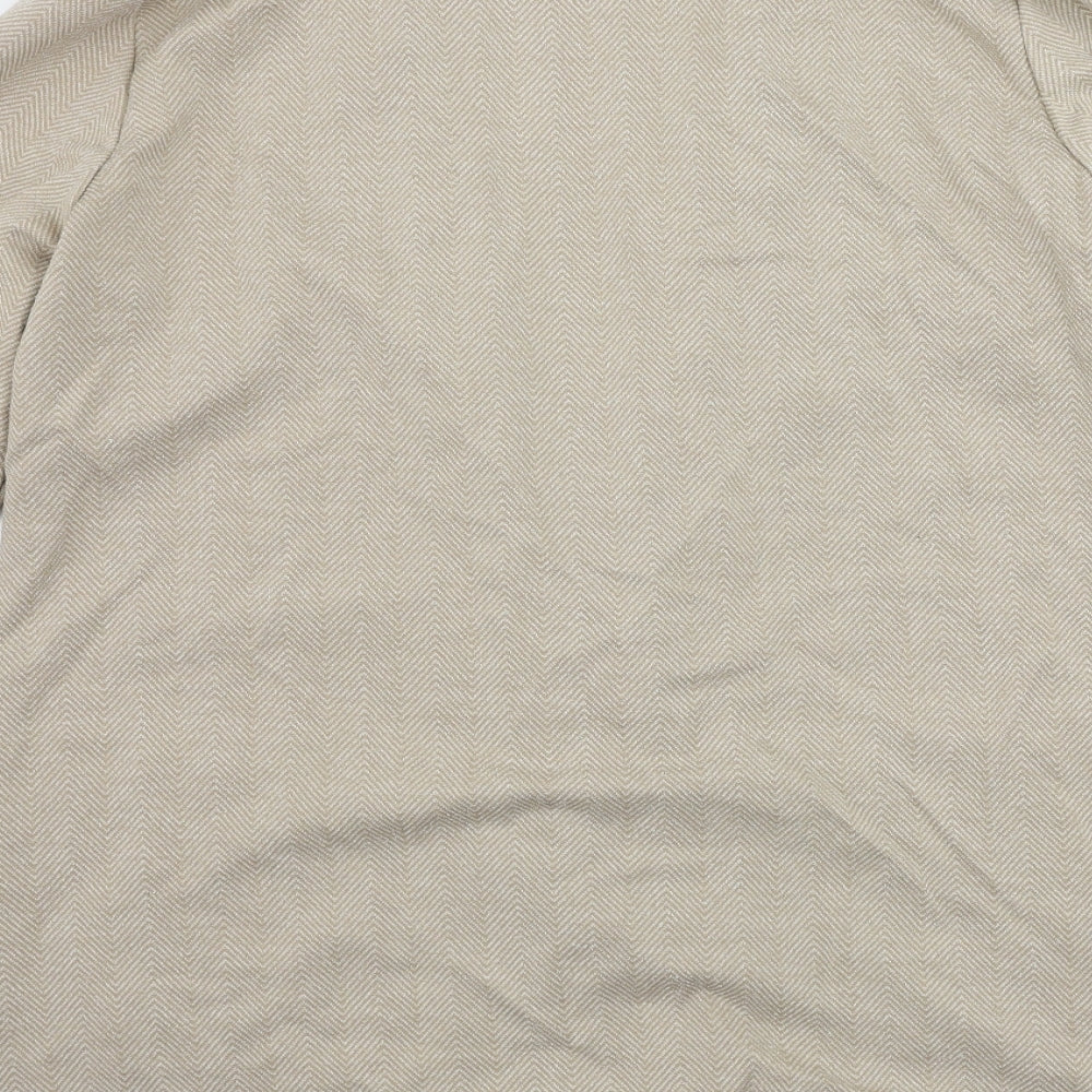 H&M  Womens Beige   Cardigan Jumper Size L