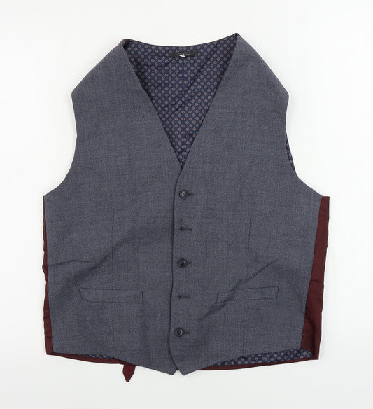 Marks and Spencer  Mens Grey   Jacket Suit Waistcoat Size 38