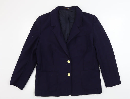 dacks london  Womens Blue   Jacket Blazer Size 12